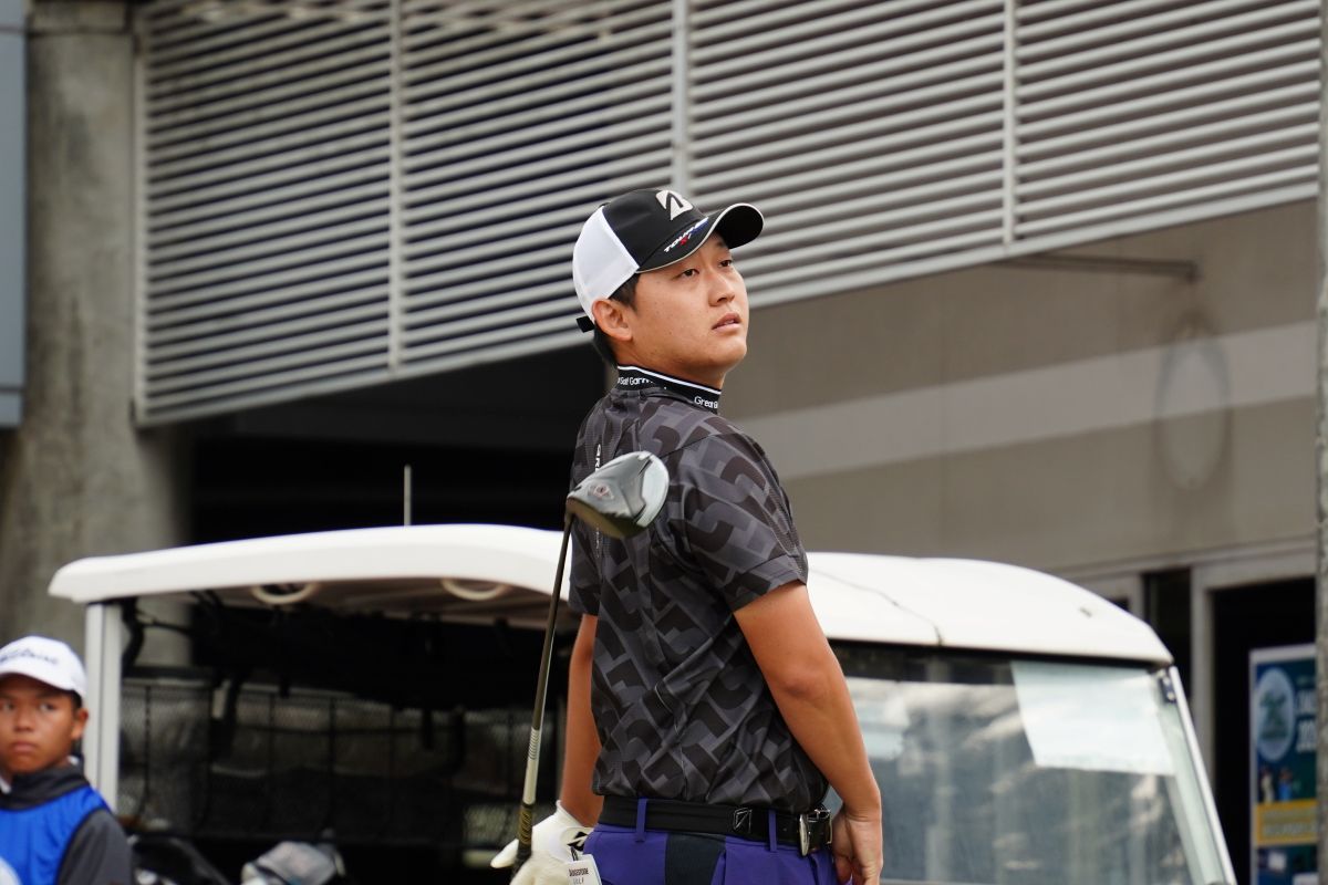 宇喜多飛翔が首位浮上 2打差2位に山下勝将／男子下部