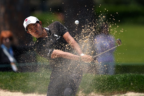 8位で決勝ラウンドに進んだ金谷拓実 (Raj Mehta/Getty Images)