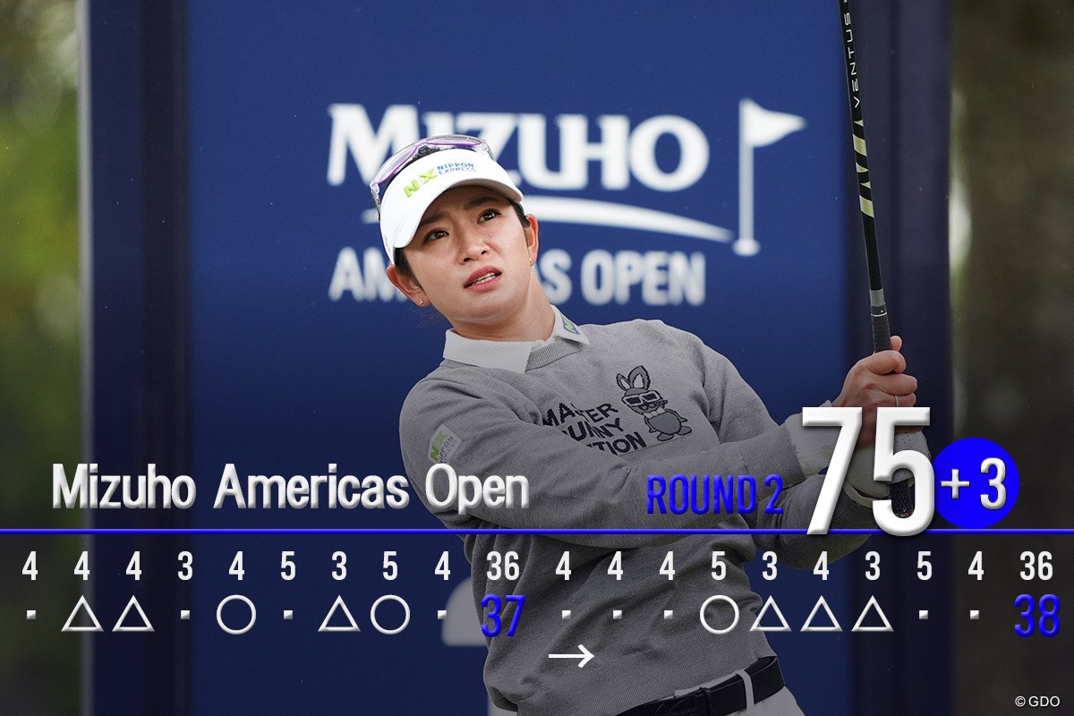 2026年 みずほアメリカズ・オープン 2日目 原英莉花