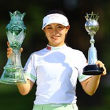 河本結が逆転でメジャー初優勝 ホールインワンの鈴木愛は2位