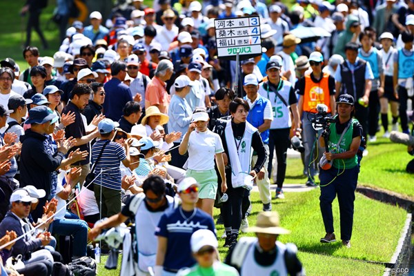 2026年 ワールドレディスチャンピオンシップサロンパスカップ 最終日 河本結 おんなの花道