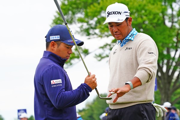 比嘉一貴は開幕3日前の練習で松山英樹からアドバイスをもらった
