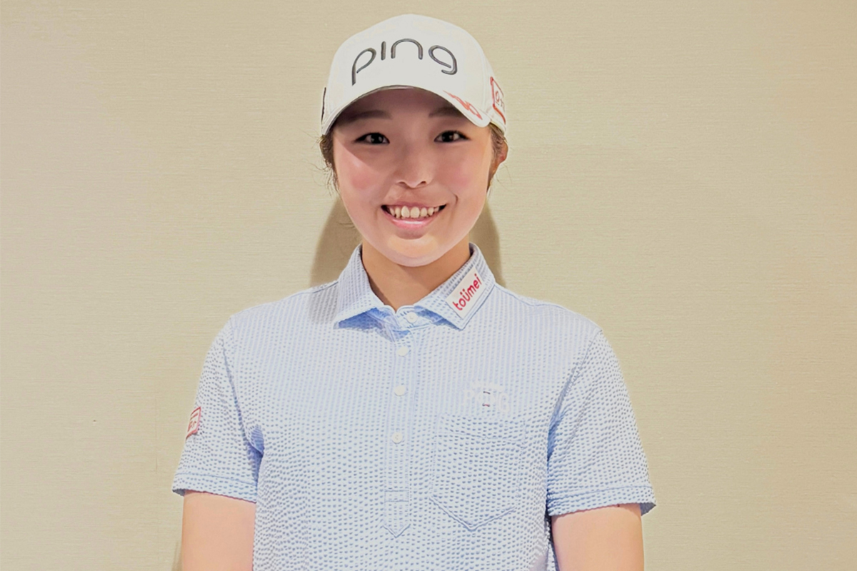 佐久間朱莉がパーリーゲイツとウェア着用契約 「昔から憧れていたブランド」