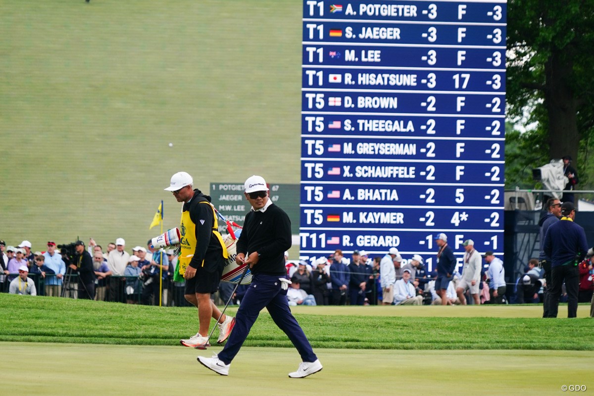 2026年 全米プロゴルフ選手権 初日 久常涼