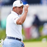 同組選手もビックリの2連続バーディ締め 比嘉一貴の“4鉄リベンジ”