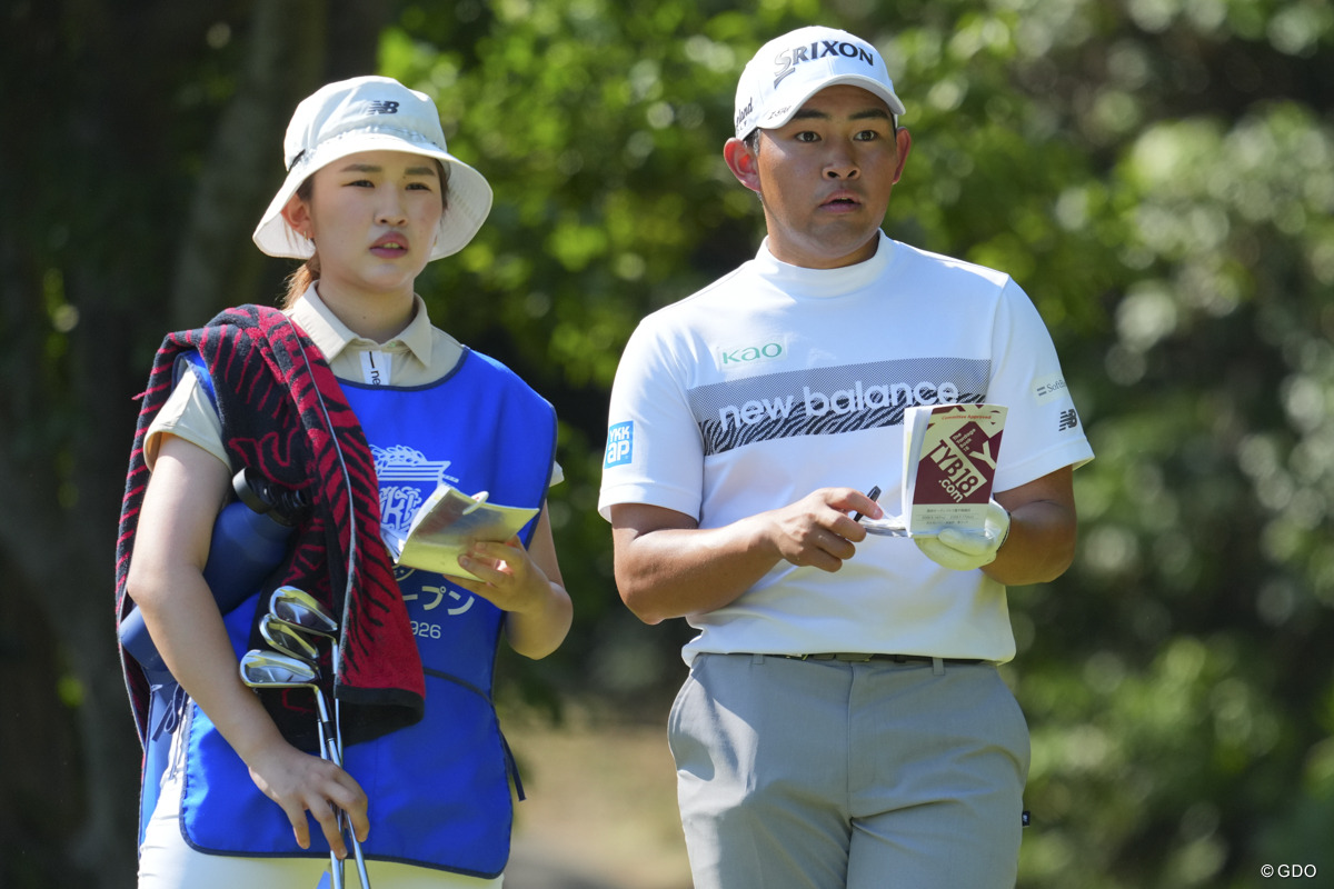 今日は伸ばせなかった 2026年 関西オープンゴルフ選手権競技 2日目 山下勝将