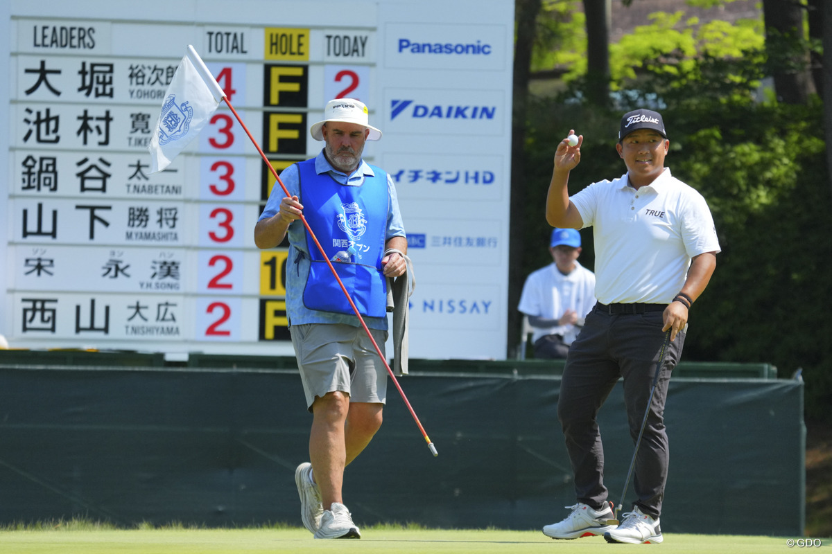 初優勝を狙って、首位タイで迎える最終日 2026年 関西オープンゴルフ選手権競技 3日目 杉本スティーブ