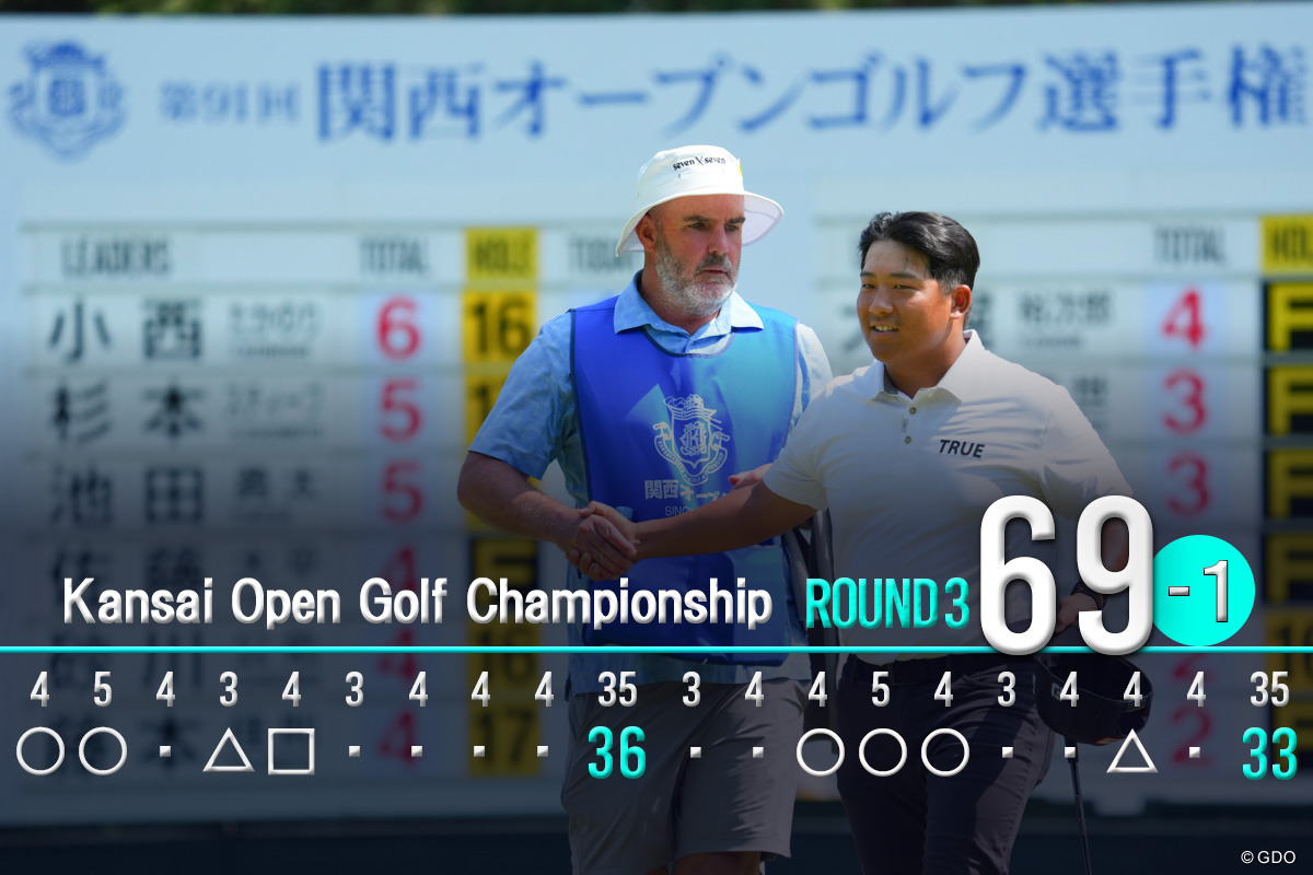 日本語も問題なし 2026年 関西オープンゴルフ選手権競技 3日目 杉本スティーブ