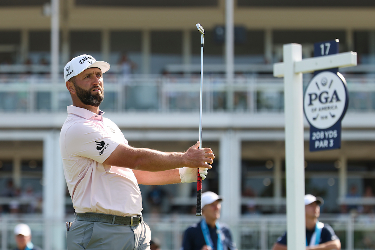 ピン位置について好意的なコメントを残した(Scott Taetsch／PGA of America) 2026年 全米プロゴルフ選手権 3日目 ジョン・ラーム