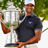 “両手グローブ”のアーロン・ライが逆転でメジャー初制覇 松山英樹26位