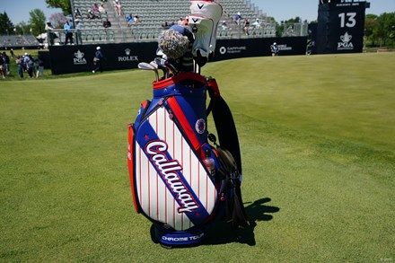 2026年 全米プロゴルフ選手権 キャロウェイのキャディバッグ
