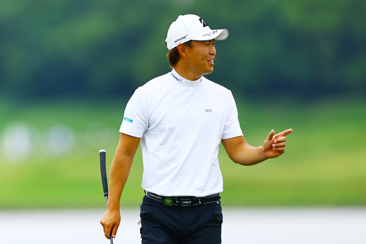 全英切符も視野に」木下稜介が自己最少タイ62で首位発進 レフティ細野
