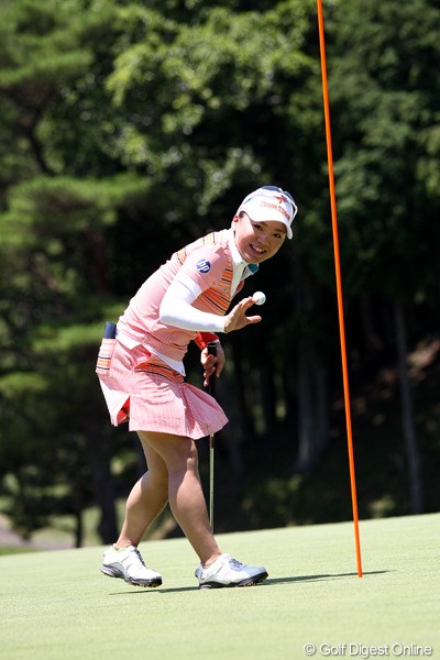2011年 スタンレーレディスゴルフトーナメント 初日 有村智恵5 あっぱれ智恵ちゃん。
