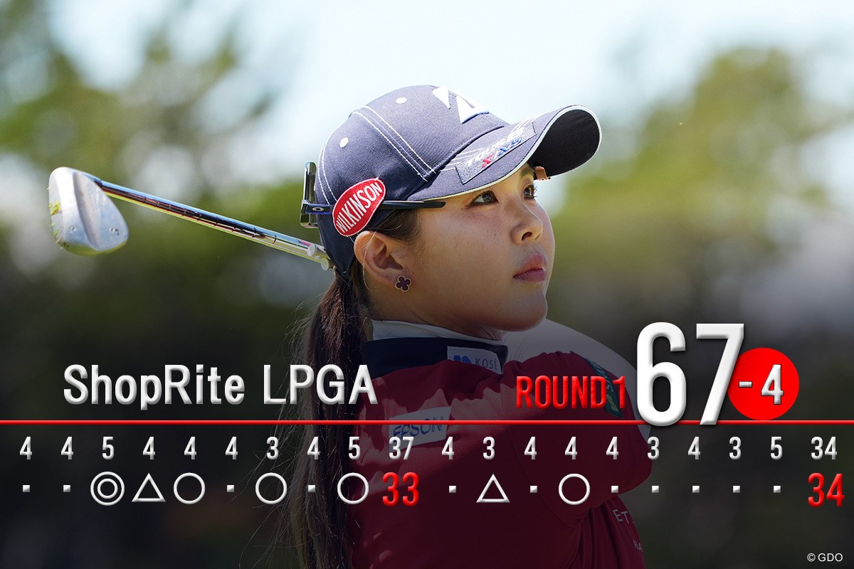 2026年 ショップライトLPGA 初日 吉田優利