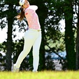 神谷そらが大会コースレコードタイ「65」で首位浮上 河本結、政田夢乃、イ・イェウォンが2打差で最終日へ