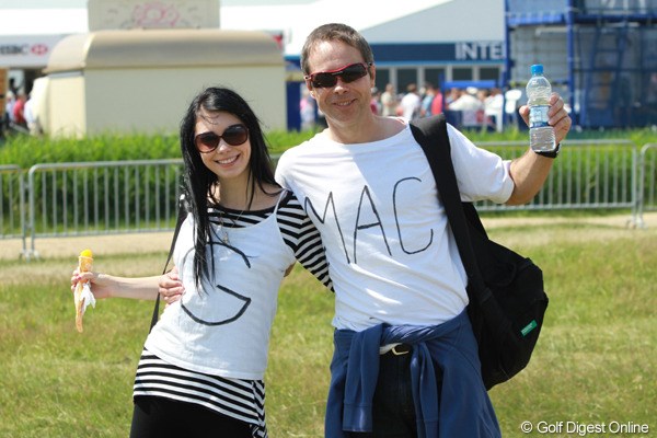 2011年 全英オープン 2日目 GMACファン