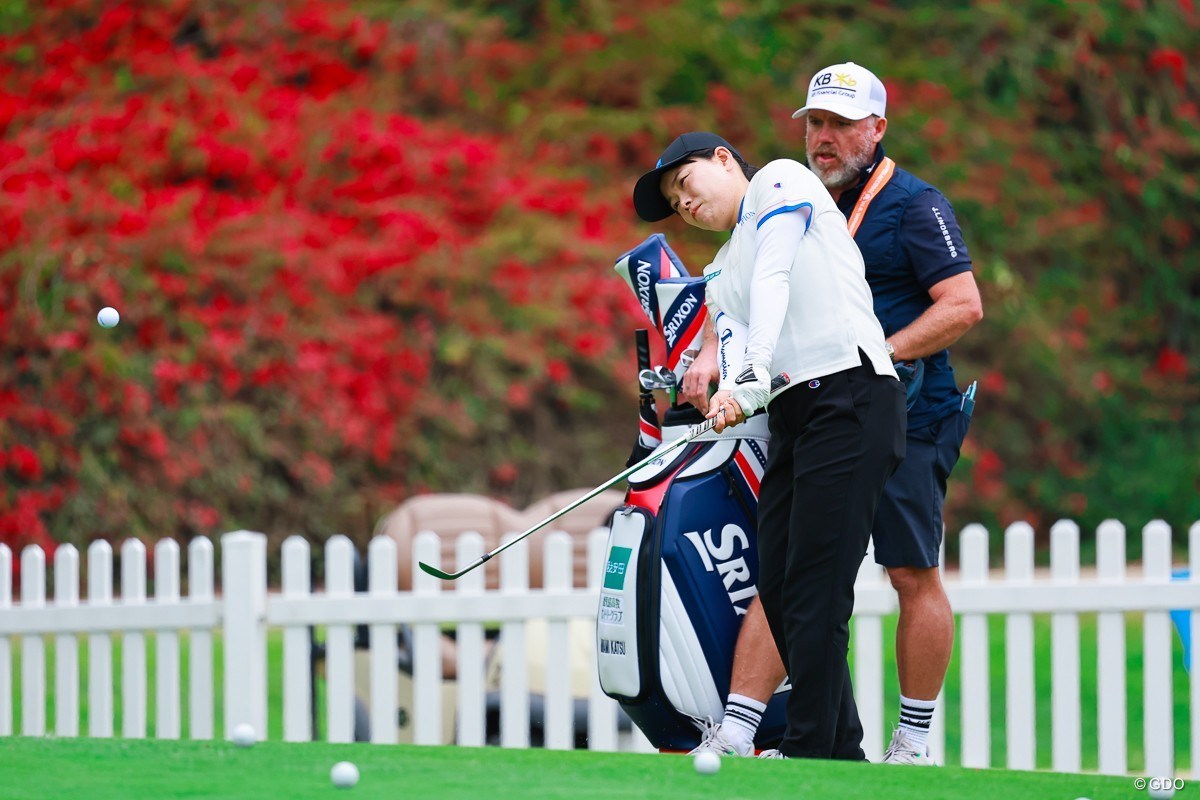 2026年 全米女子オープン presented by アライ 事前 勝みなみ
