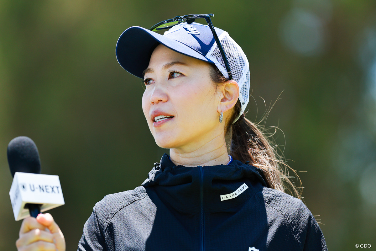 数年前までは自身が全米女子オープンに参戦していた 2026年 全米女子オープン presented by アライ 事前 上田桃子