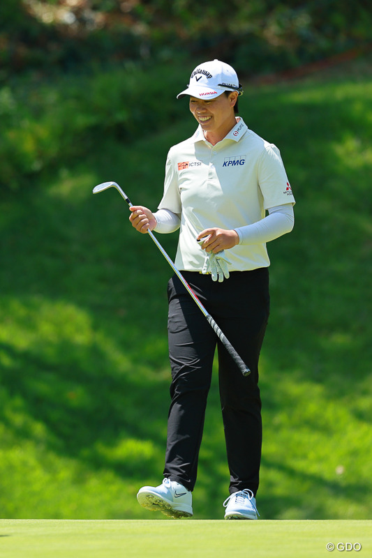 憧れの選手はロリー・マキロイ、タイガー・ウッズ 2026年 全米女子オープン presented by アライ 事前 笹生優花