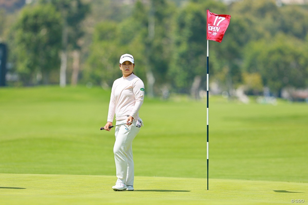 2026年 全米女子オープン presented by アライ 事前 西郷真央