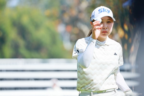 2026年 全米女子オープン presented by アライ 初日 荒木優奈 明日も頑張ってね