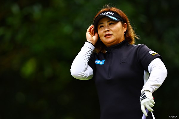 36歳での下部初タイトルに前進した東浩子 ※撮影は2024年「伊藤園レディス」