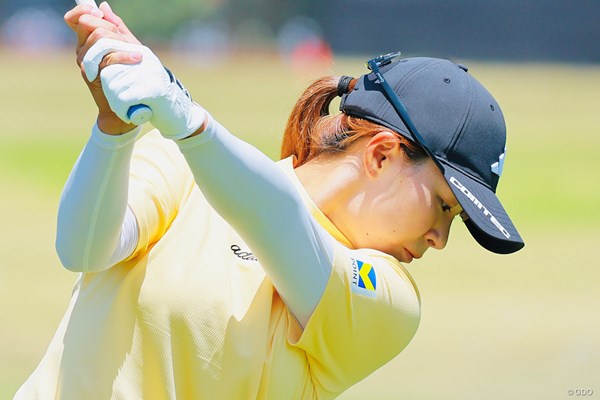 渋野日向子が3日目をスタート