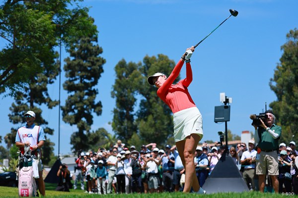 2026年 全米女子オープン presented by アライ 3日目 ネリー・コルダ 67でラウンドしトップに