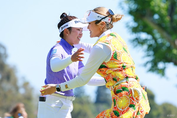 2026年 全米女子オープン presented by アライ 4日目 山下美夢有 桑木志帆 今日は二人でラウンド