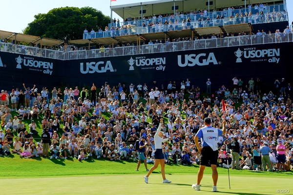 2026年 全米女子オープン presented by アライ 4日目 ネリー・コルダ 大ギャラリーが見守る中で
