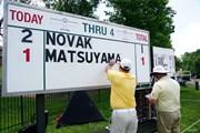 2026年 ザ・メモリアルトーナメント presented by Workday 初日 スコアボード