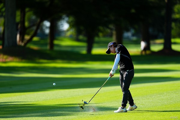 2026年 宮里藍サントリーレディスオープンゴルフトーナメント 初日 岡山絵里 今年は好成績でいつも名前を見る印象