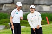 2026年 ダウ選手権 初日 西郷真央 ミランダ・ワン