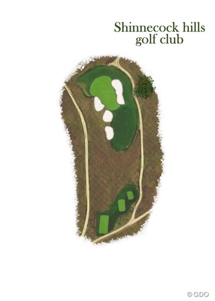 2026年 全米オープン 事前 シネコックヒルズGC 17番 
