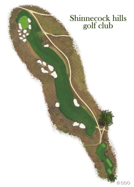2026年 全米オープン 事前 シネコックヒルズGC 16番 