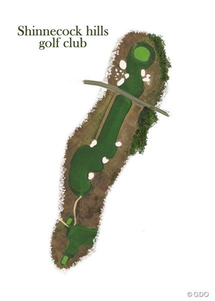 2026年 全米オープン 事前 シネコックヒルズGC 12番 