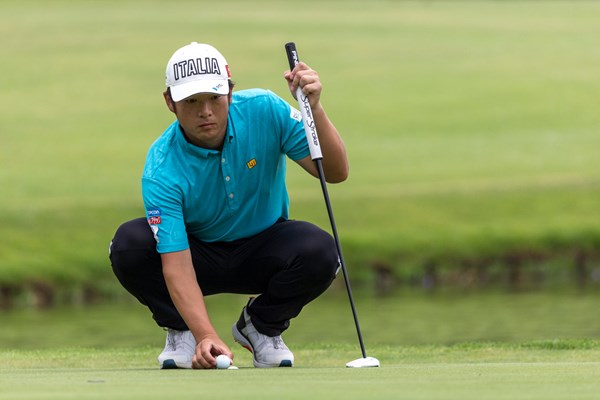 小西たかのりがアジアンツアー初勝利へ急浮上した（提供アジアンツアー）