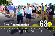 2026年 ダウ選手権 3日目 勝みなみ-渋野日向子
