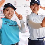 「すごく練習したのに!」ダンスはできなかったけど…渋野日向子&勝みなみは作戦的中