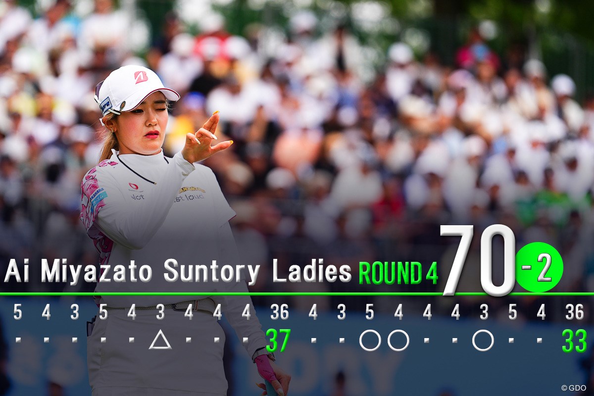 2026年 宮里藍サントリーレディスオープンゴルフトーナメント 最終日 桑木志帆