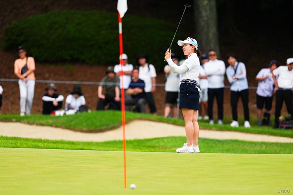 2026年 宮里藍サントリーレディスオープンゴルフトーナメント 最終日 永井花奈 永井花奈は2勝目には1打届かず
