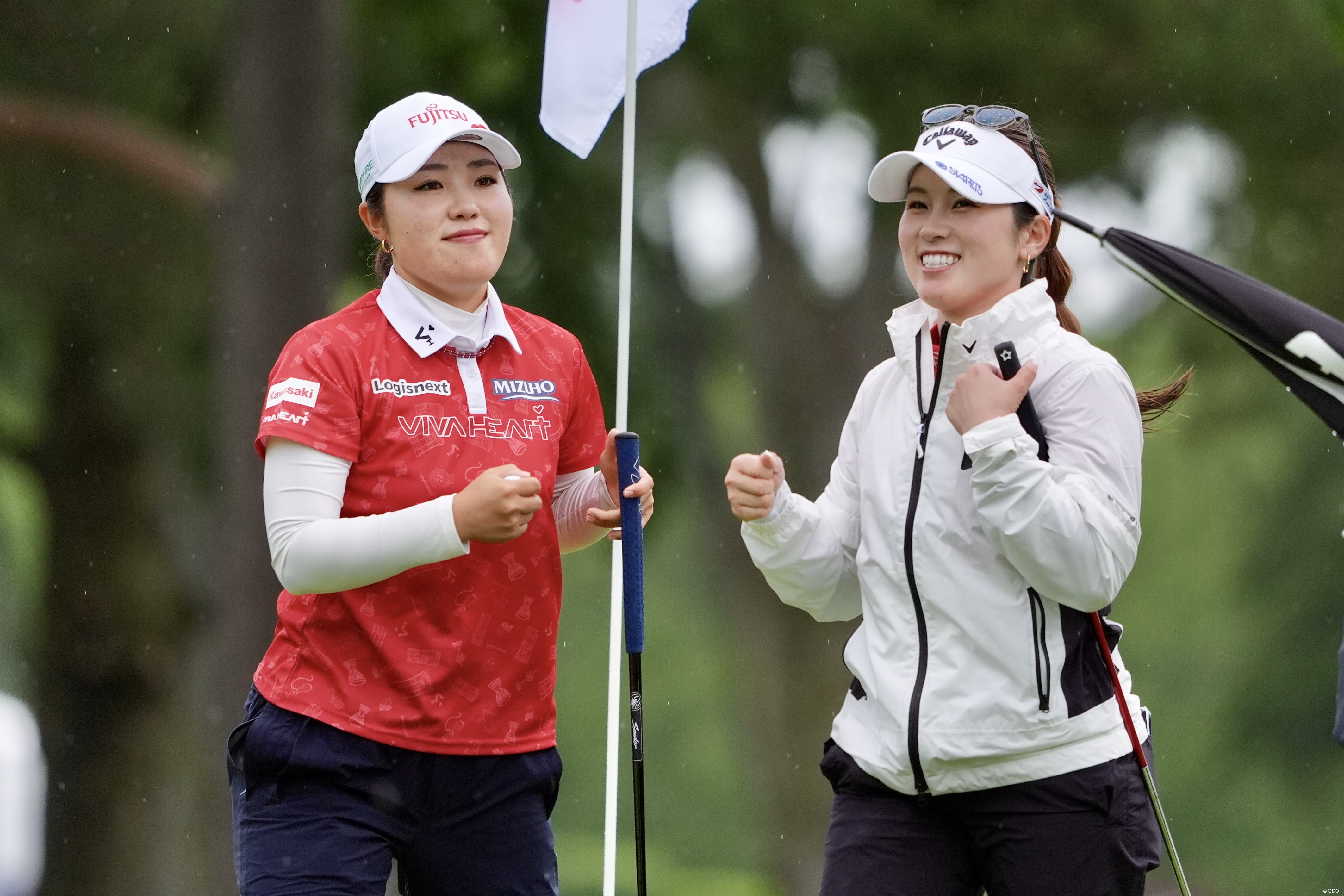 画像詳細 2026年 ダウ選手権 最終日 古江彩佳 西村優菜 渋野日向子＆勝