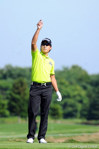 長嶋茂雄 INVITATIONAL セガサミーカップゴルフトーナメント 初日 キム・キョンテ