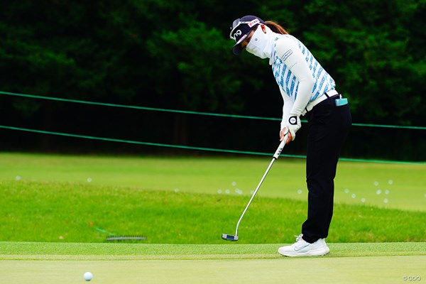 グリーン周りは入念にチェック