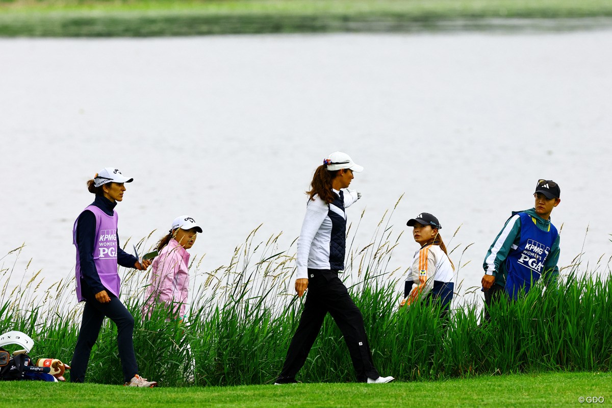 2026年 KPMG全米女子プロゴルフ選手権 初日 メアリー・リュウ レティシア・ベック 渋野日向子
