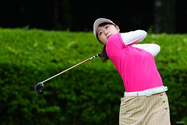 2026年 アース・モンダミンカップ 2日目 稲垣那奈子 「70」で上位戦線に加わった稲垣那奈子