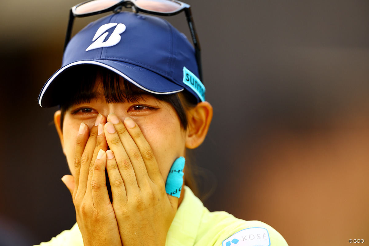 5試合連続の予選落ちストップに涙とまらず 馬場咲希「プレーしているのがつらくて…」