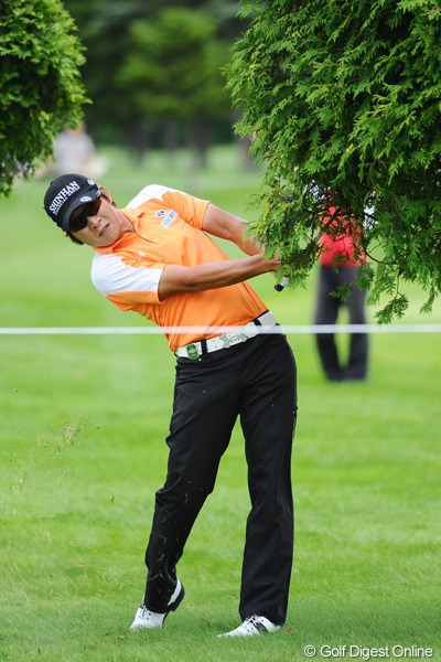 2011年 長嶋茂雄 INVITATIONAL セガサミーカップゴルフトーナメント 3日目 キム・キョンテ