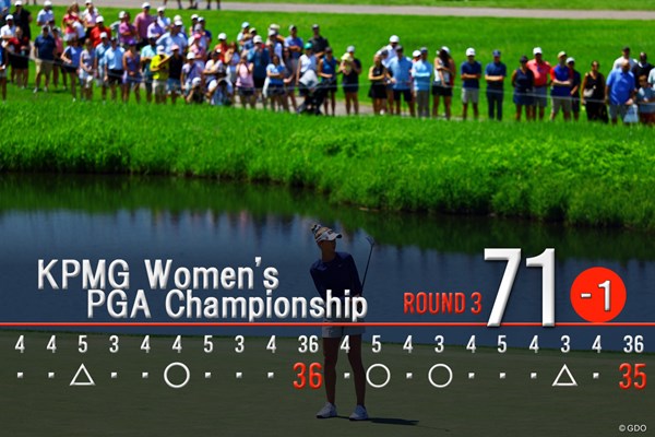 2026年 KPMG全米女子プロゴルフ選手権 3日目 ネリー・コルダ グリーン上でやや苦戦