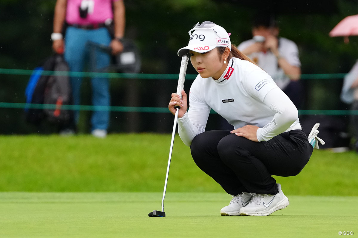 佐久間朱莉は薄氷の予選通過「良い内容でゴルフができた」